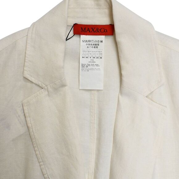 Max & Co. Blazer in Cream Linen - Picture 5 of 5